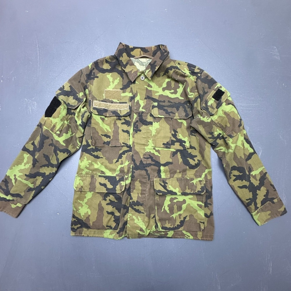 Czech Army OTAVAN M95 Camo Field Jacket Military Coat 164-92 Medium Uniform